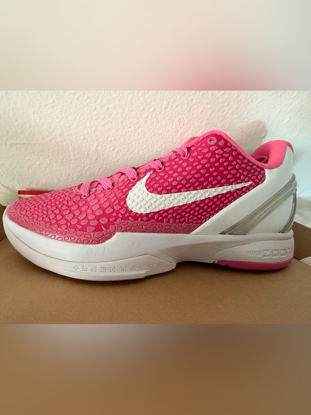 Nike Women’s Hot Pink and White Athletic Sneakers